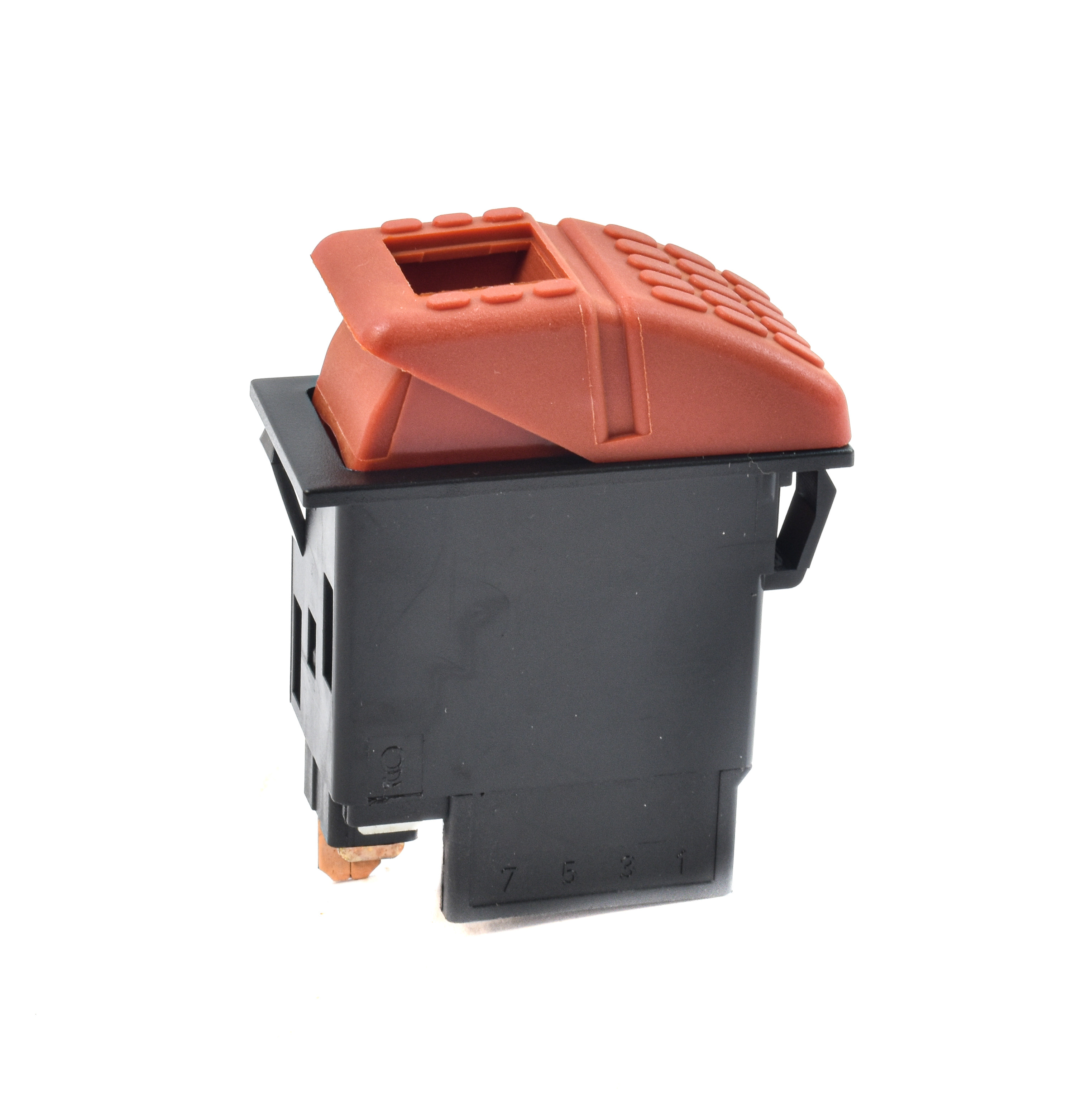 JCB Style Hazard Warning Red Switch OEM: 701/40400